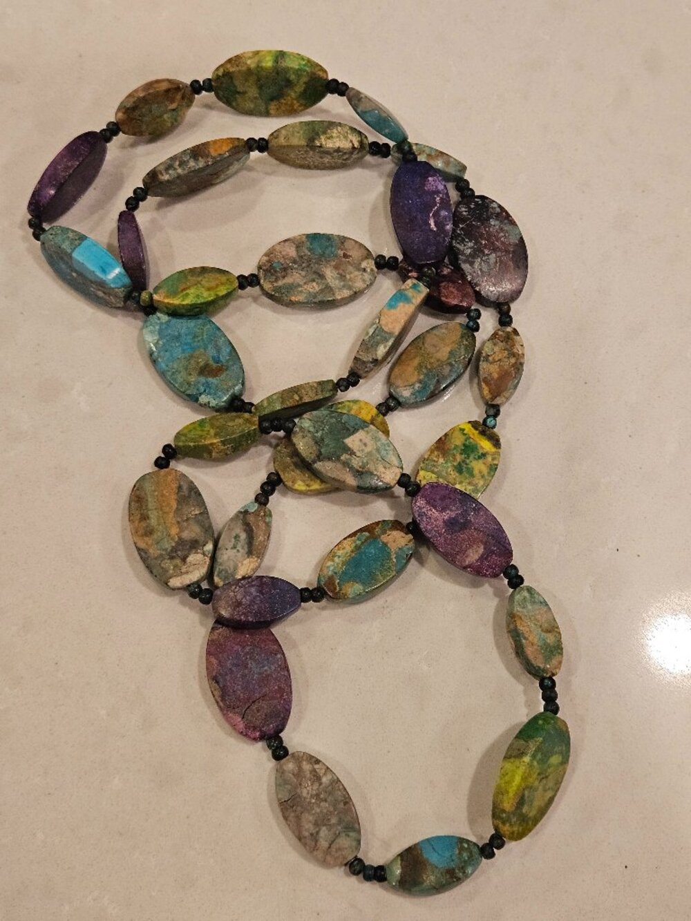 Mine Finds by Jay King Turquoise Necklace - Multi-Color - 42 inches